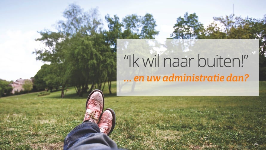 ‘‘Ik wil naar buiten!’’ En de webshopadministratie dan? 4 opties!
